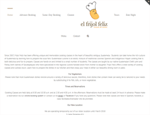 Tablet Screenshot of frijolfeliz.com